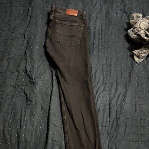 Hollister Men's Dark Brown Slim Pants